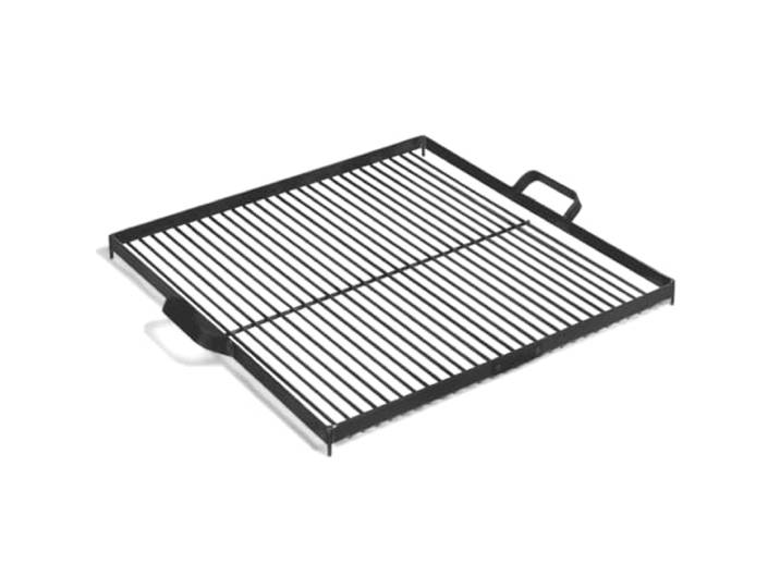 CookKing - Vierkant grillrooster voor vuurschaal 80 cm - CookKing - Staal - Zwart