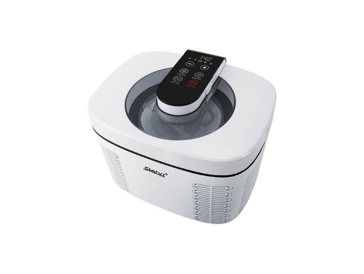 STEBA Eismaschine IC 110, Schwarz/Weiss , weiss (weiß), Eismaschinen, Geeignet für: Frozen Yoghurt, Glace, Sorbet, Eismaschine