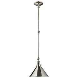 Hängeleuchte Deckenlampe Hängelampe Stahl Nickel D 29,7 cm Esszimmerleuchte