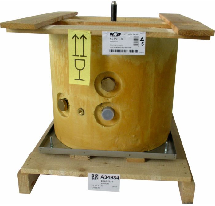 Wolf Pufferspeicher ohne Verkleidung 2483883 für CPM-1-70