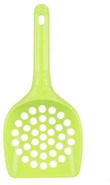 Uplift Picks Durable Cat Litter Scoop Thickened Plastic Mesh Cleaning Shovel For Cat Litter Boxes green