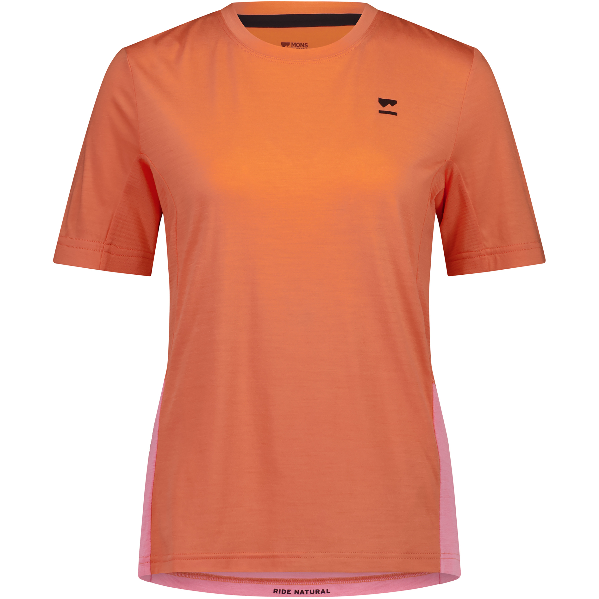 Mons Royale Tarn Merino Shift Damen T-Shirts rosa Größe M Mountainbike Geruchsneutralisierend Merinowolle