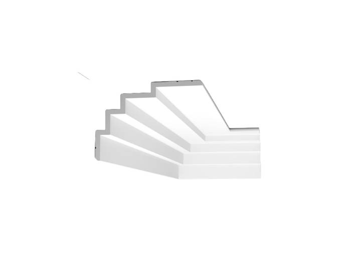 Deko-Stuckleiste „STEPS C 393“ - 200 cm weiss Orac Decor