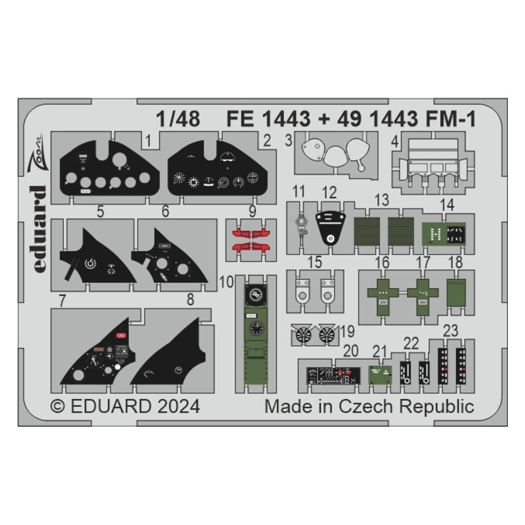 Eduard FM-1 TAMIYA (FE1443)