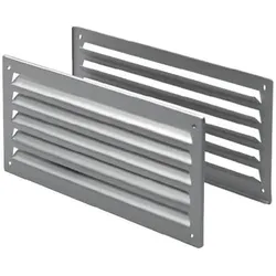 HP Autozubehör, Zubehör Belüftungstechnik, Badezimmerlüftung 9070 L Länge 333 mm Breite 157 mm Aluminium Ecken gerade