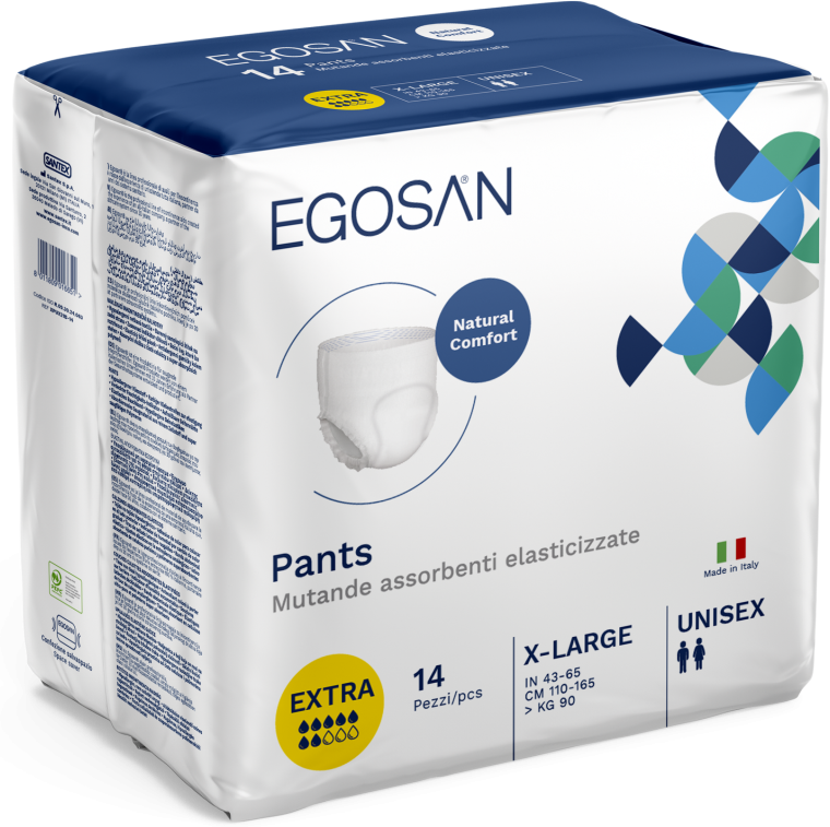 Egosan Pants Extra XL - 6 paquets de 14 protections