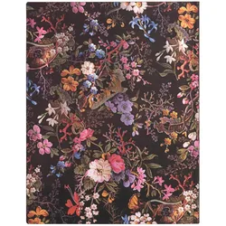 Paperblanks, Heft + Block, Notizbuch FB Ultra liniert Floralia (Liniert, Weicher Einband)