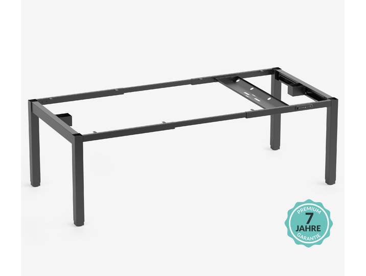 Primus 4-Bein Tischgestell XL Schwarz 100
