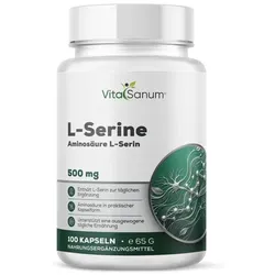 VitaSanum® L-Serin – 500 mg Tagesportion (1 Kapsel)