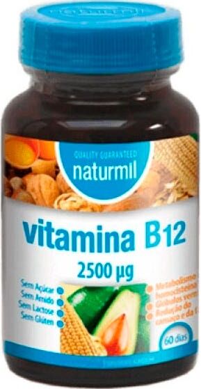 Naturmil Vitamina B12 2500ug 60caps