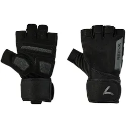 Reeva Fitness Trainingshandschuhe mit Handgelenkbandage black M