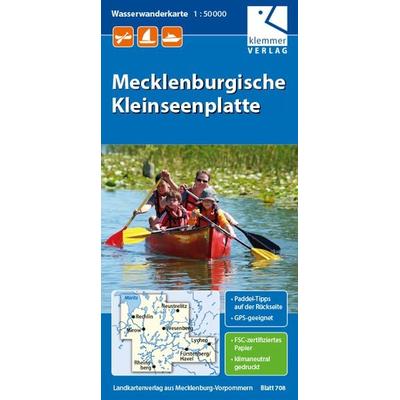 Wasserwanderkarte Mecklenburgische Kleinseenplatte, Sonstige von , Klemmer-Verlag, 978-3-940175-05-2