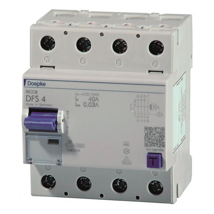 Doepke FISchutzschalter DFS4 0254/003A 03A (09124901)