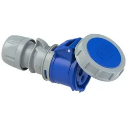 PCE, Netzstecker + Netzkupplung, KUPPLUNG 16A 3P 6H IP67 TT / 2132-6TT (CEE 16/3)