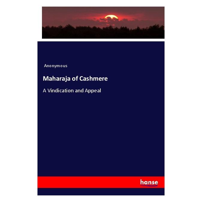 Hansebooks Maharaja of Cashmere (Softcover, Anonymous) (56205583)