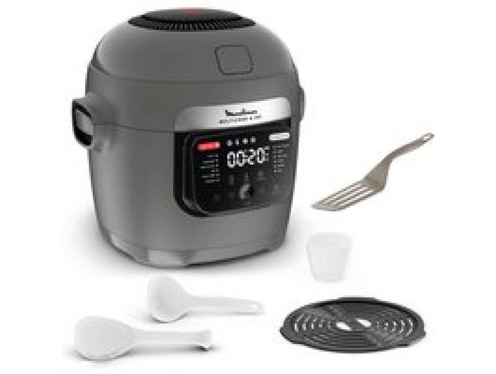 Multicuiseur Air Fryer - MOULINEX - YY5553FB - 12 programmes - 6 L - Air Fryer intégré