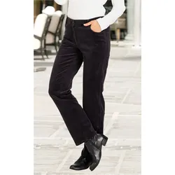 Baumwoll-Hose in dunkelgrau in Größe 40 von DW-Shop, Dunkelgrau, 40