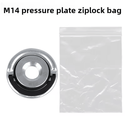 Angle Grinder Accessories | M10 M14 Quick Installation Pressure Plate & Self Locking Clamping Nut m14
