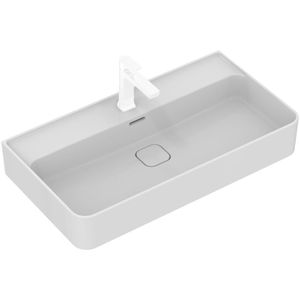 Ideal-Standard Waschbecken Strada II, aus Keramik, weiß, Hängewaschbecken mit Hahnloch, (B/T) 80x43cm