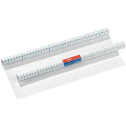 herlitz Buchschutzfolie, 400 mm x 3 m, PP, transparent