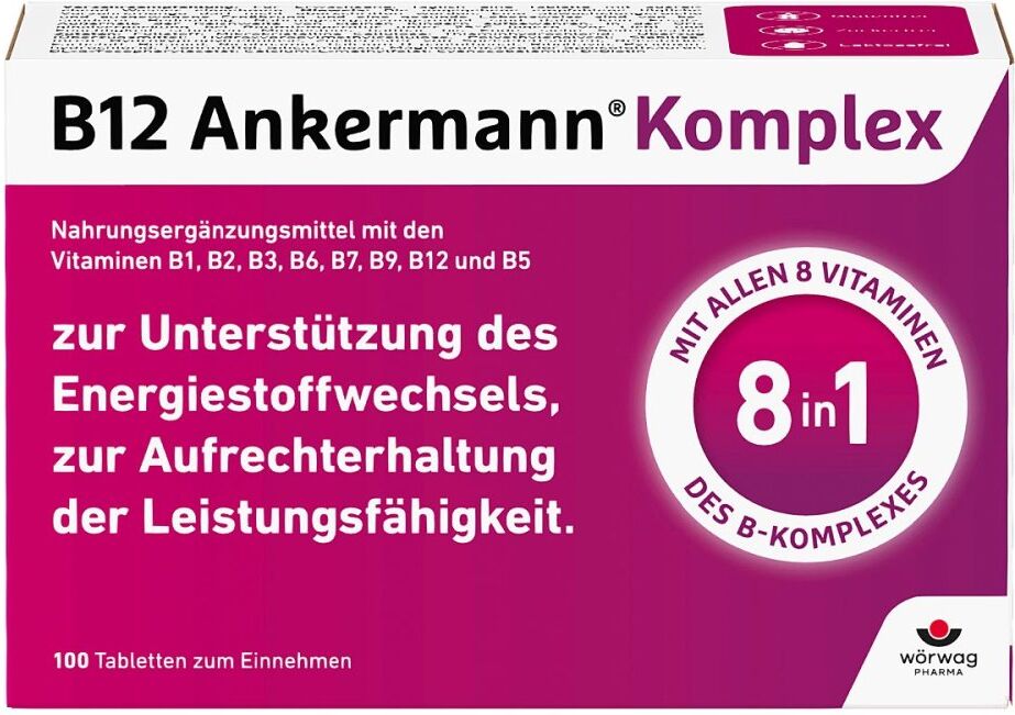B12 Ankermann Komplex überzogene Tabletten 60stk