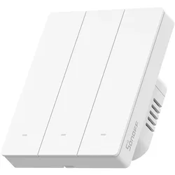 Sonoff, Lichtschalter + Storenschalter, ZBM5-3C-80W (3-channel) Zigbee smart touch wall switch