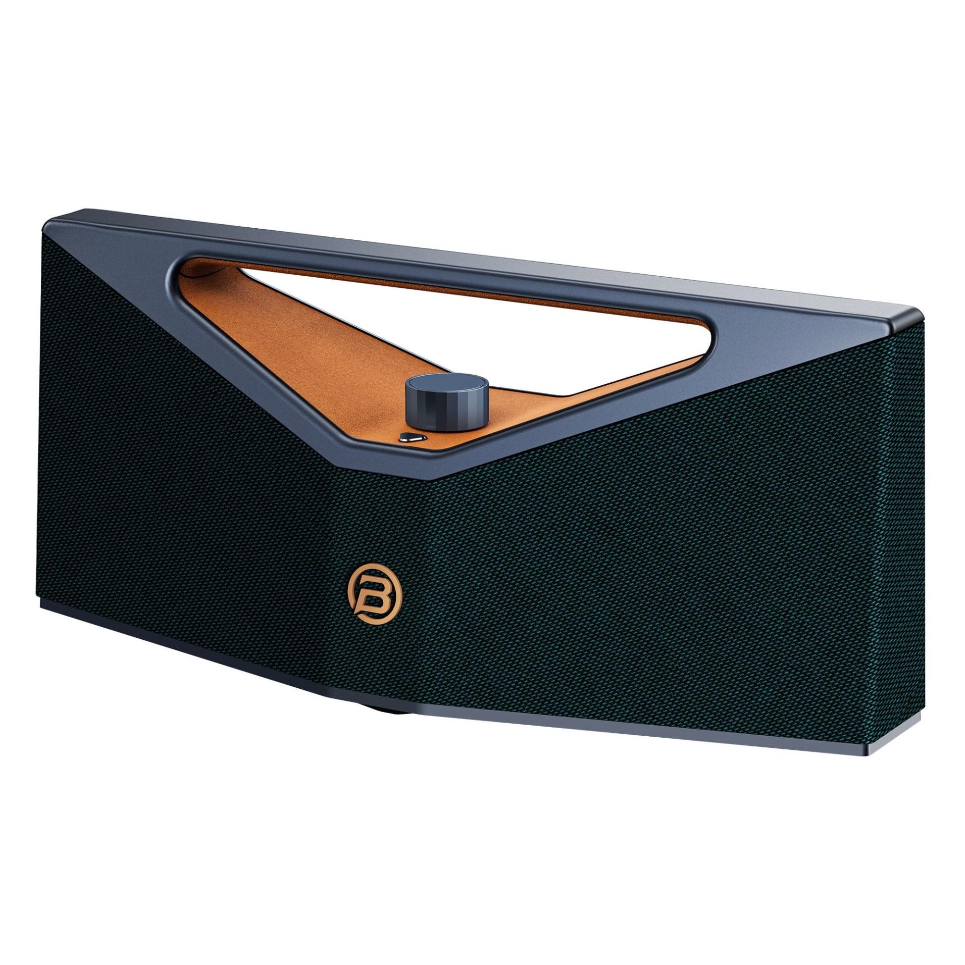 Bugani Brief Pro BS12303 blau + orange / tragbarer Lautsprecher / 160W / IPX5 / Bluetooth 5.3 (640712985013)