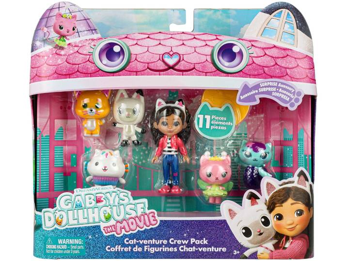 Dreamworks Gabby’s Dollhouse Gabby's Dollhouse Movie Figuren Set