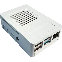 RPI MATICBOX4 W - Gehäuse für Raspberry Pi 4, Kunststoff, weiß