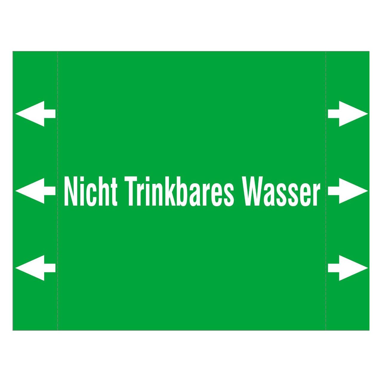 Brady ISO 20560 Rohrmarkierer - Wasser (318182)