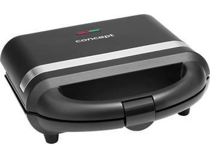 Concept SV3052 sandwich maker 700 W Zwart\, Grijs\, Zilver