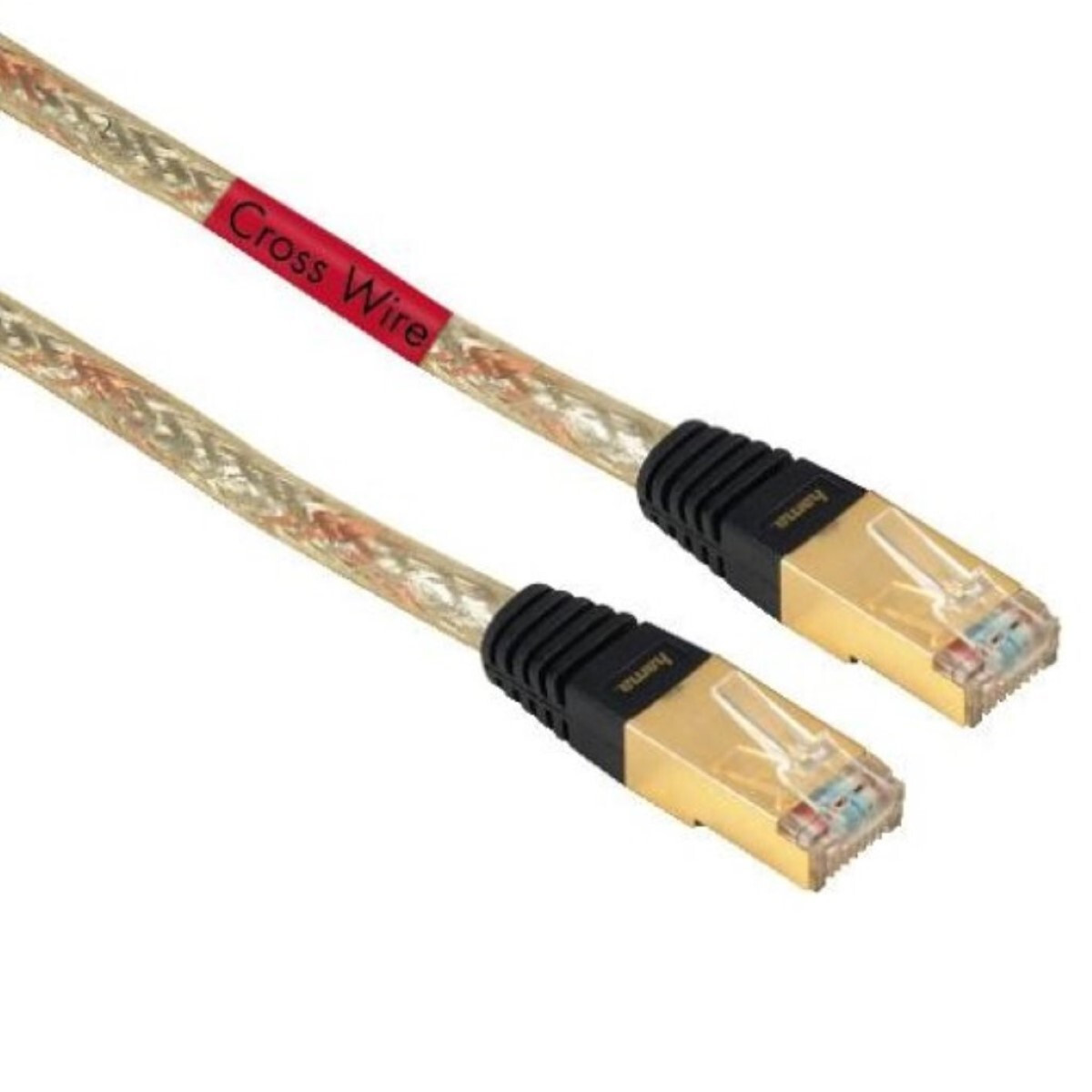 Hama GoldLine Netwerkkabel 3m Cross-Over Cat5