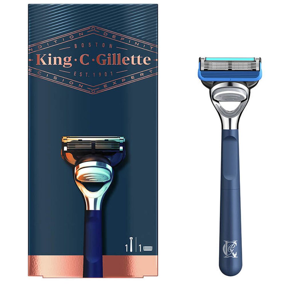 Gillette King C. Shave & Edging Razor 1&nbsp;un.
