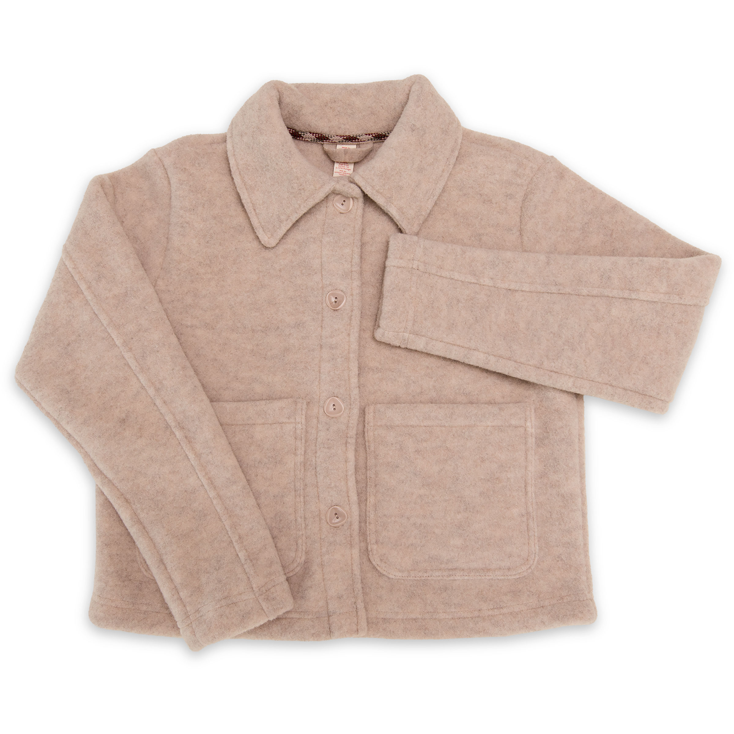 Engel Damen Freizeitjacke, Parkas beige Größe M Lifestyle Elastisch Merinowolle