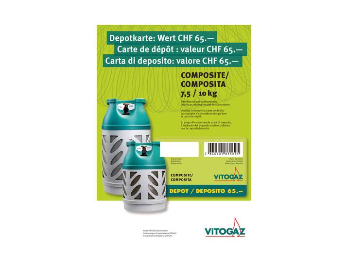 Vitogaz Depotkarte für 7.5 kg