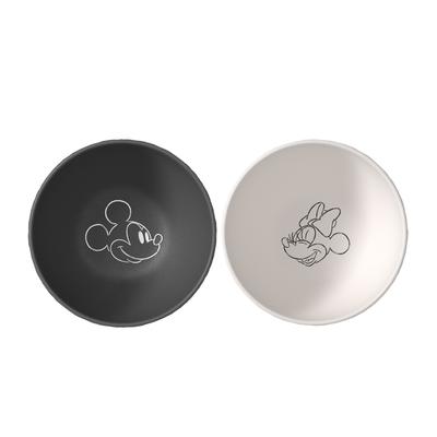 Villeroy & Boch Manufacture Rock - Mickey Mouse Müslischale ø 14 cm 2er Set