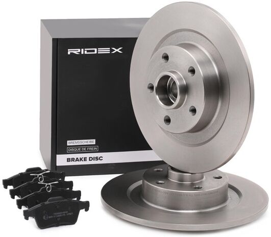 RIDEX 3405B0110 Brake discs and pads set