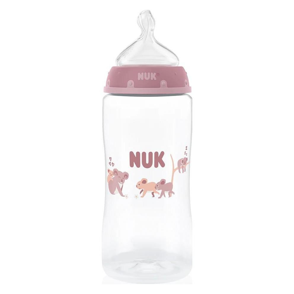 NUK First Choice Koala Flasche mit Temperaturkontrolle (300 ml) (66301106)