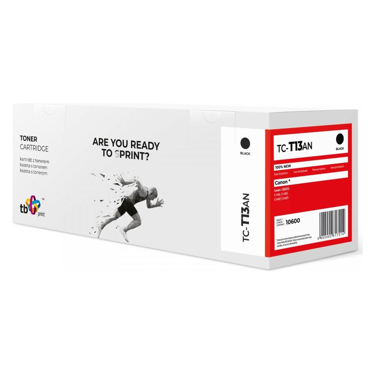 Print Toner für Canon X1440 T13 TC-T13AN (BK) (4833201188)