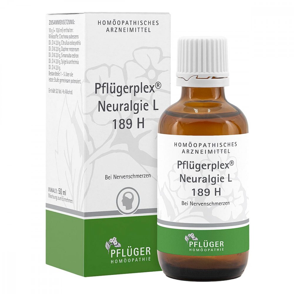 Homöopathisches Laboratorium Alexander Pflüger Gmb Pflügerplex® Neuralgie L 189 H Tropfen 00214497