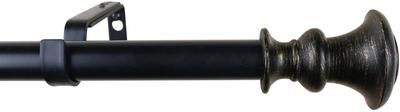 Urbanest 1-inch Diameter Tavo Adjustable Single Drapery Curtain Rod