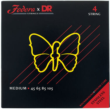 Fodera x DR 4-String Set STD Steel