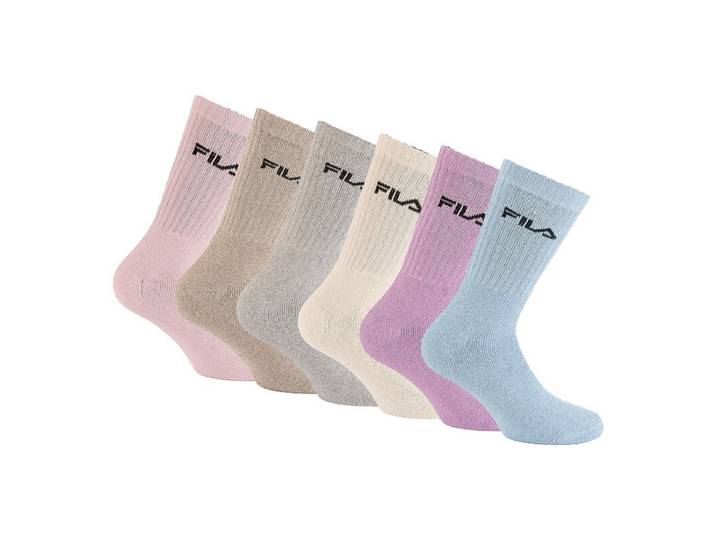 FILA Chaussettes de Tennis en Coton pour Homme Lot de 6 Paires
