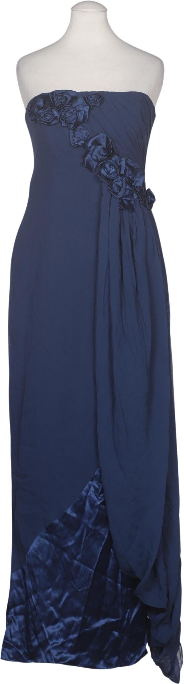 Coast Damen Kleid, Marineblau, Gr. 3Xs, Seide / Viskose - Second Hand
