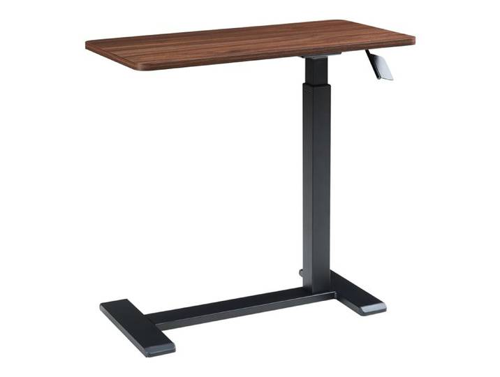 Table réglable pour ordinateur portable Klirg effet noyer / noir