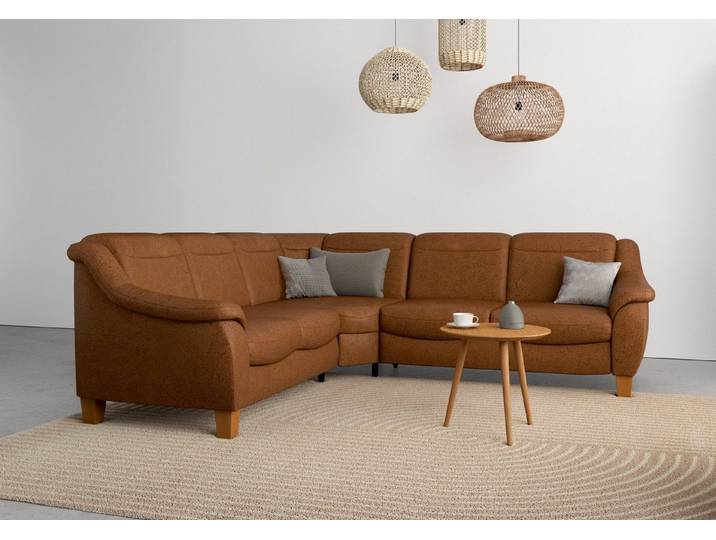 OTTO home Ecksofa Caldera L-Form, Federkern, optional Kopfteilverstellung, Schlaffunktion & Bettkasten