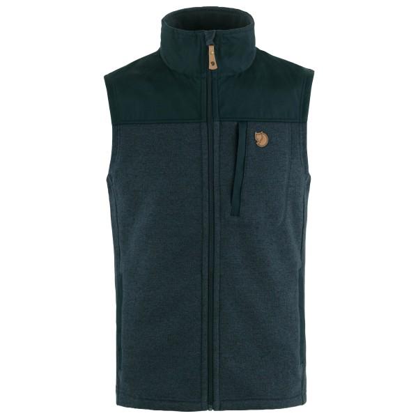 Fjällräven - Buck Fleece Vest - Fleecegilet Gr S blau