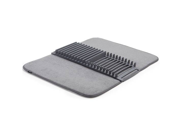 Abtropfmatte Umbra Udry faltbar Grau - Abtropfmatte