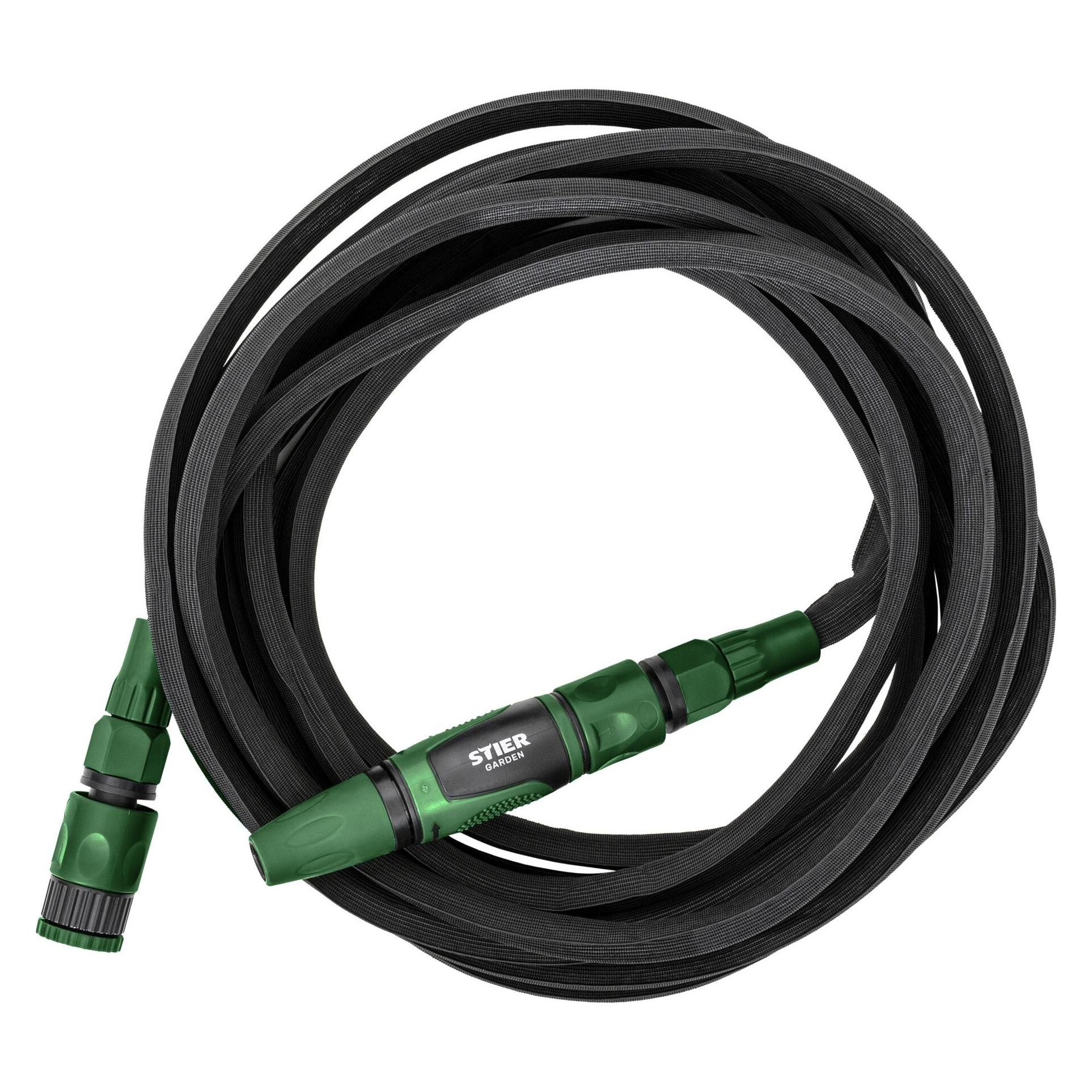 Stier Garden STIER flexibler Gartenschlauch Premium 7,5m bis 15m (7.50 m) (89584730)