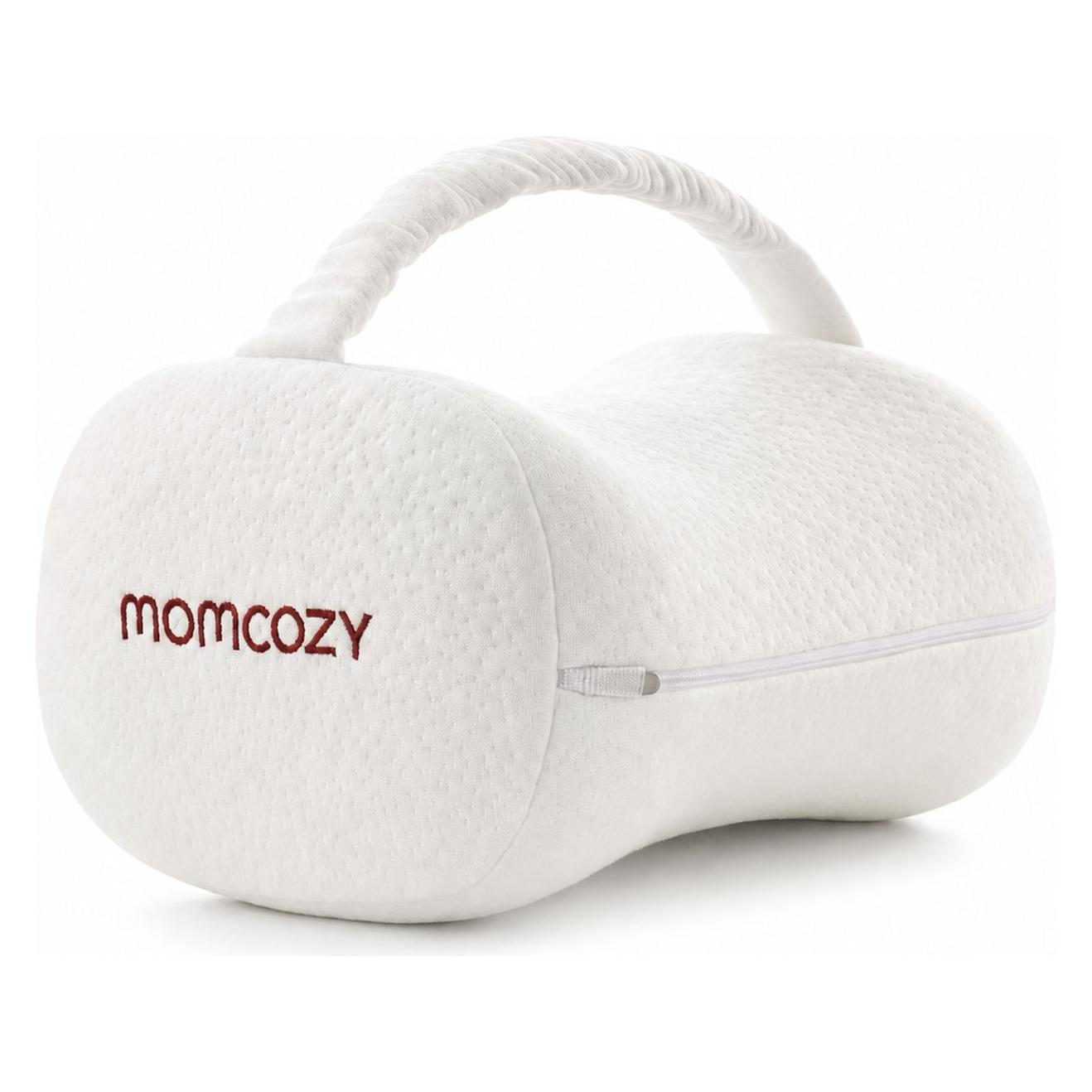 Momcozy Ep001 Knee Pillow For Side Sleepers Cream White (23.90 x 21.60 cm) (EP001-WH70000N44201-A)